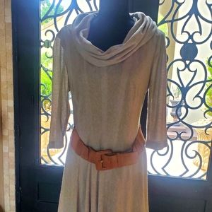 Comfortable and Stylish Cowl neck dress, size L